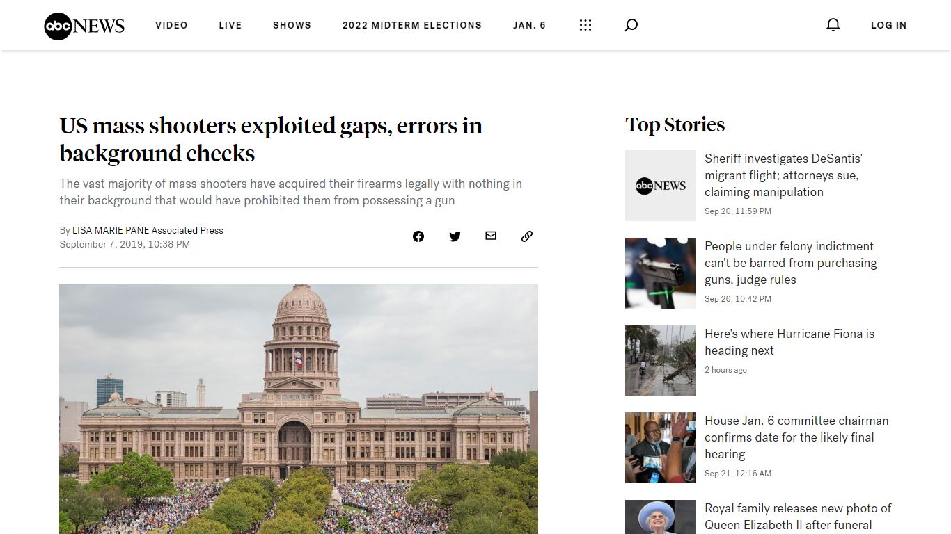US mass shooters exploited gaps, errors in background checks